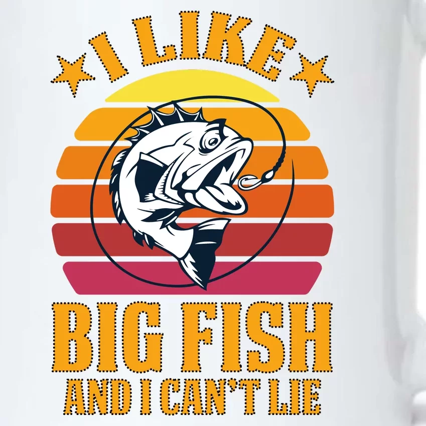 I Like Big Fish And I Cannot Lie Black Color Changing Mug