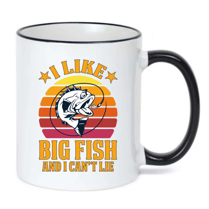 I Like Big Fish And I Cannot Lie Black Color Changing Mug