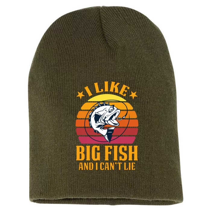 I Like Big Fish And I Cannot Lie Short Acrylic Beanie