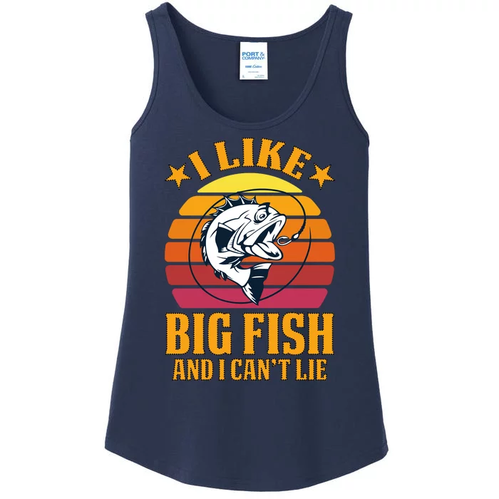 I Like Big Fish And I Cannot Lie Ladies Essential Tank