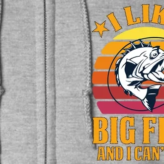 I Like Big Fish And I Cannot Lie Full Zip Hoodie