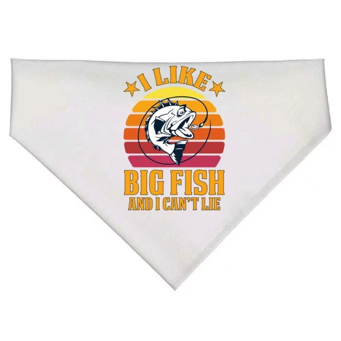 I Like Big Fish And I Cannot Lie USA-Made Doggie Bandana