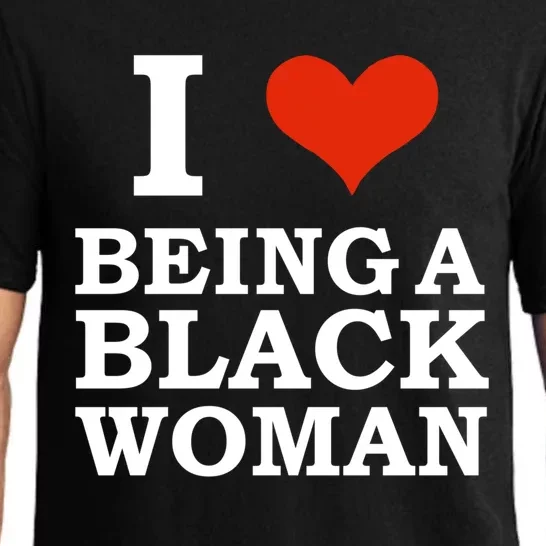 I Love Being A Black Black Is Beautiful Pride Gift Pajama Set