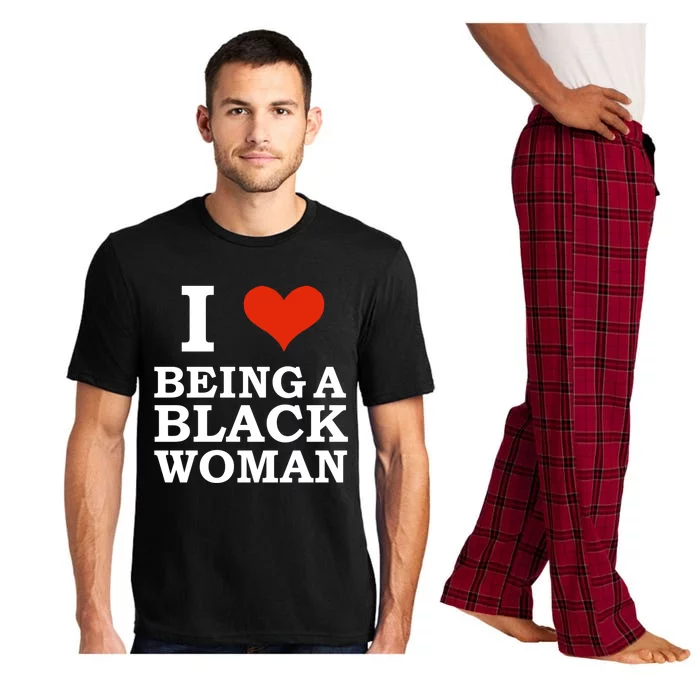 I Love Being A Black Black Is Beautiful Pride Gift Pajama Set