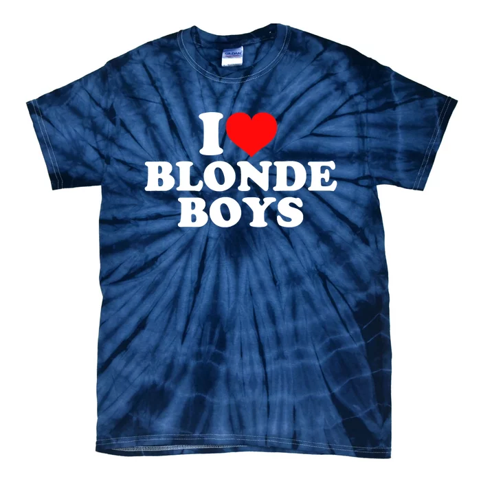 I Love Blonde Tie-Dye T-Shirt