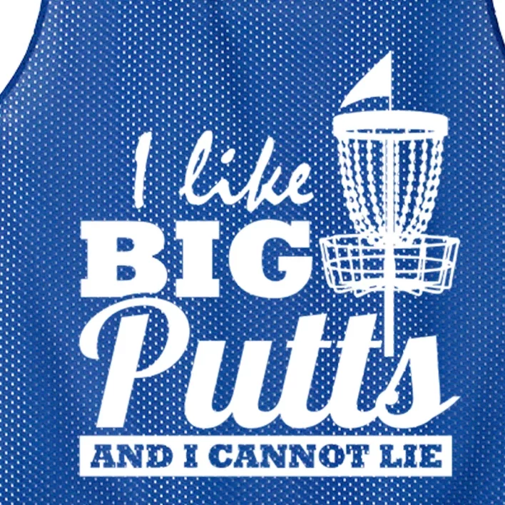 I Like Big Putts And I Cannot Lie Funny Ultimate Frisbee Cute Gift Mesh Reversible Basketball Jersey Tank