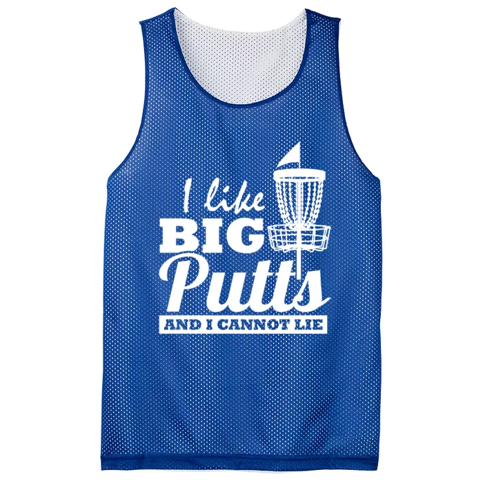 I Like Big Putts And I Cannot Lie Funny Ultimate Frisbee Cute Gift Mesh Reversible Basketball Jersey Tank