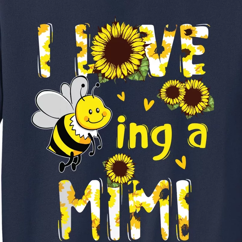 I Love Being A Mimi Sunflower Bee, Mother's Day Sweatshirt