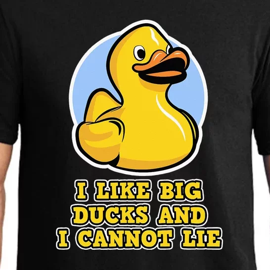 I Like Big Ducks And I Cannot Lie Rubber Duck Pajama Set