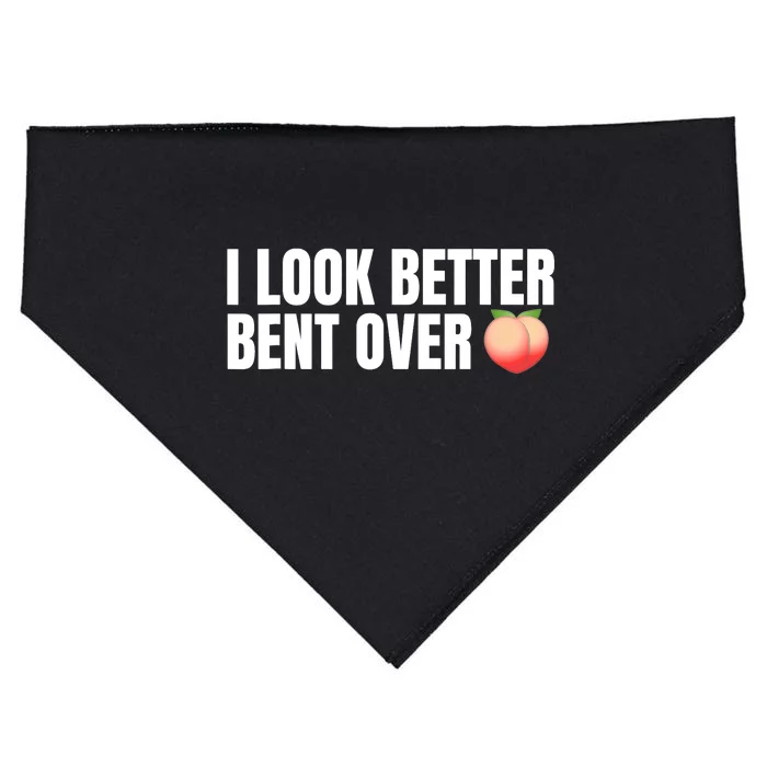 I Look Better Bent Over - Funny USA-Made Doggie Bandana