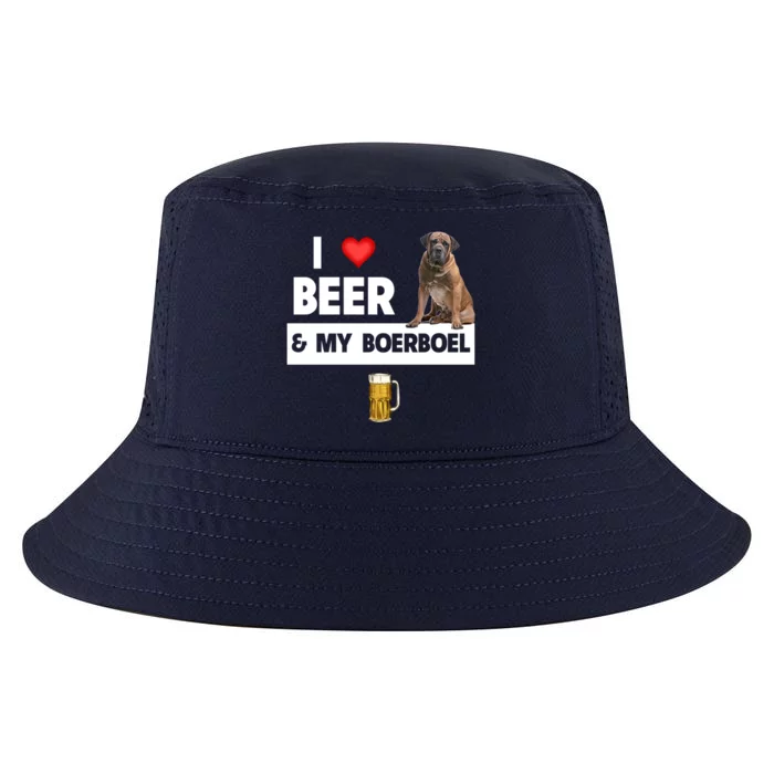 I Love Beer And My Boerboel Hunting Dog Mom Dad Ing Meaningful Gift Cool Comfort Performance Bucket Hat