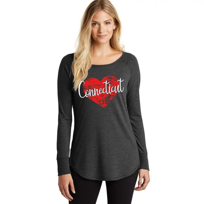 I Love Connecticut Cool Connecticut Women's Perfect Tri Tunic Long Sleeve Shirt