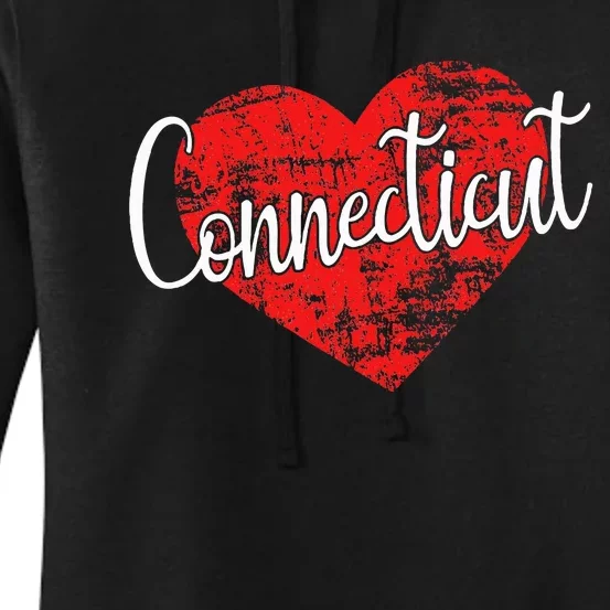 I Love Connecticut Cool Connecticut Women's Pullover Hoodie