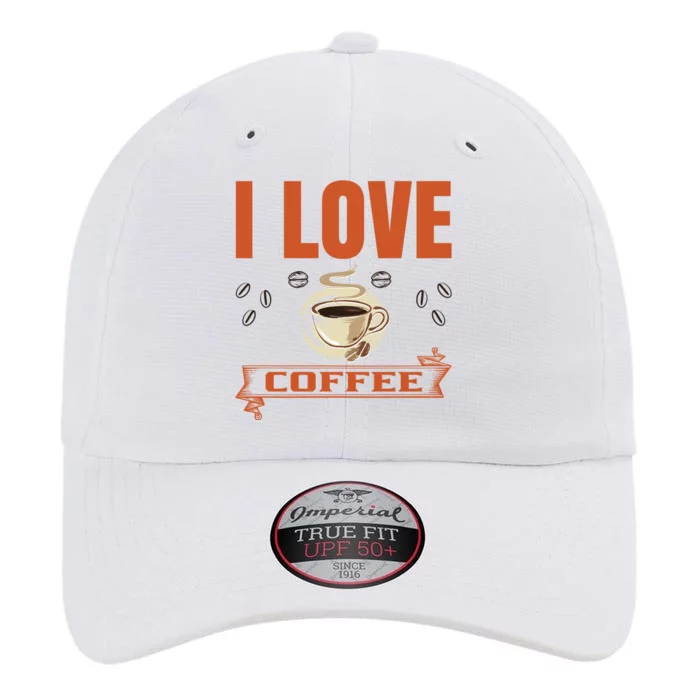 I Love Coffee The Original Performance Cap