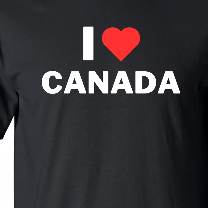 I Love Canada Tall T-Shirt