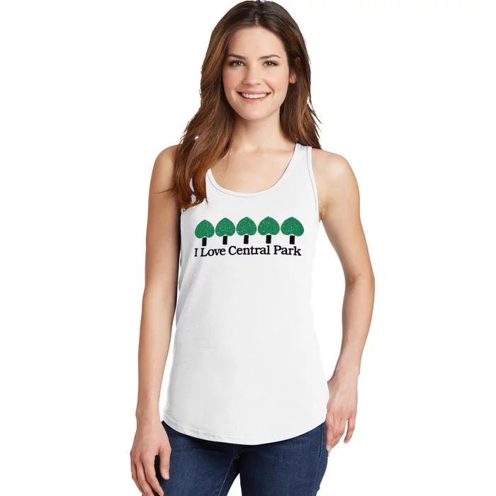 I Love Central Park Ladies Essential Tank