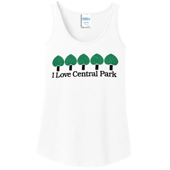 I Love Central Park Ladies Essential Tank