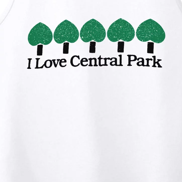 I Love Central Park Performance Tank