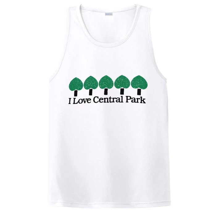 I Love Central Park Performance Tank