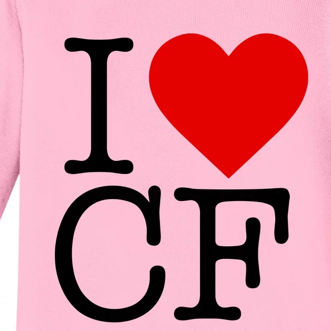 I Love Charlotte Folk Baby Long Sleeve Bodysuit