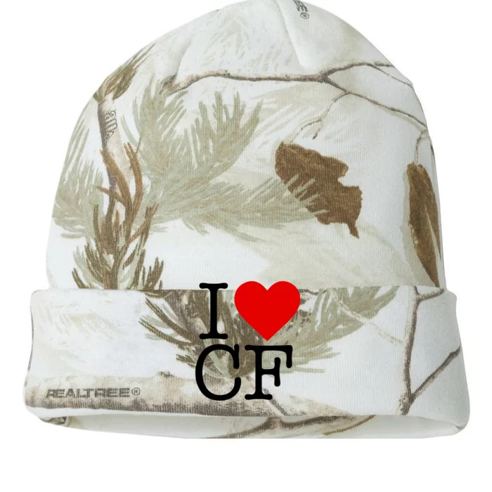 I Love Charlotte Folk Kati - 12in Camo Beanie