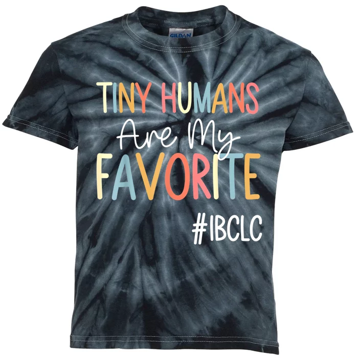 IBCLC Lactation Consultant Breastfeeding Consultant Kids Tie-Dye T-Shirt