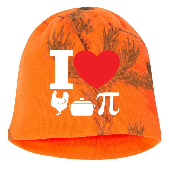 I Love Chicken Pot Pi Pie Day Math Great Gift Kati - Camo Knit Beanie