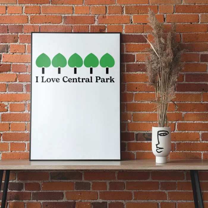 I Love Central Park Poster