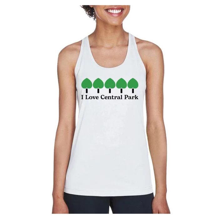 I Love Central Park Women's Racerback Tank