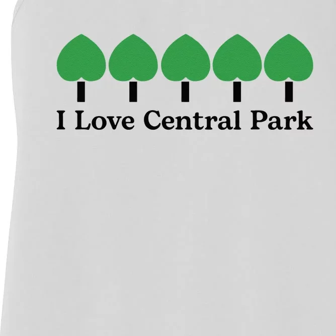 I Love Central Park Women's Racerback Tank