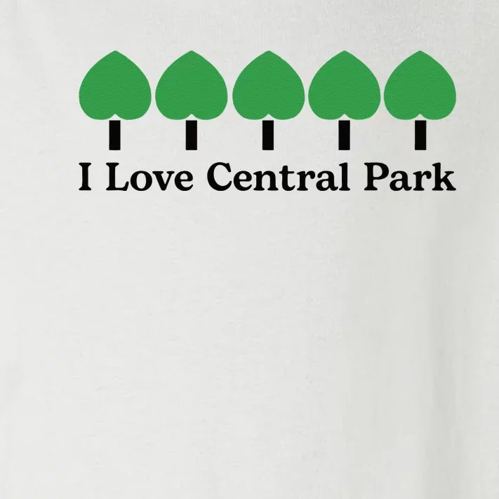 I Love Central Park Toddler Long Sleeve Shirt