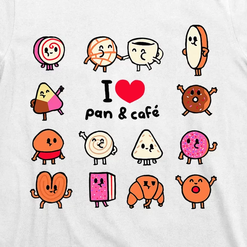 I Love Coffee I Love Coffee And Bread. T-Shirt