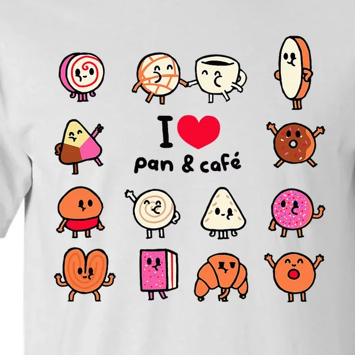 I Love Coffee I Love Coffee And Bread. Tall T-Shirt