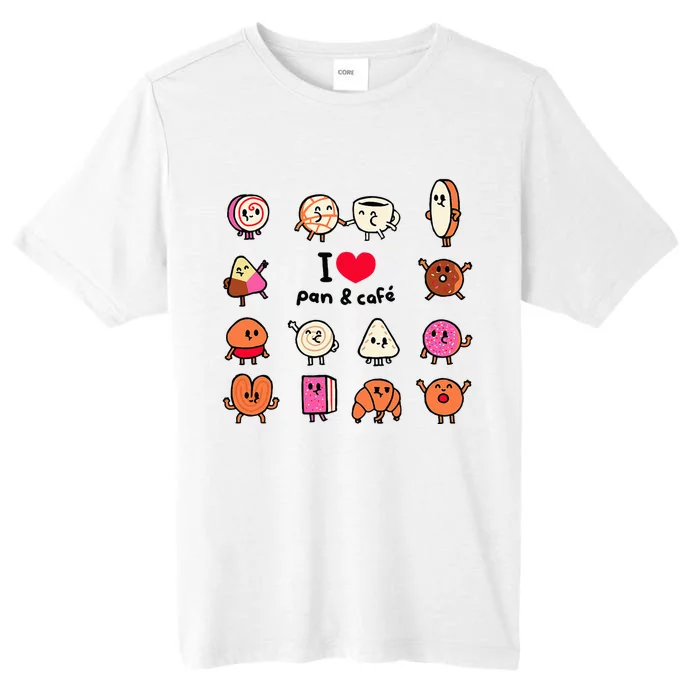 I Love Coffee I Love Coffee And Bread. ChromaSoft Performance T-Shirt