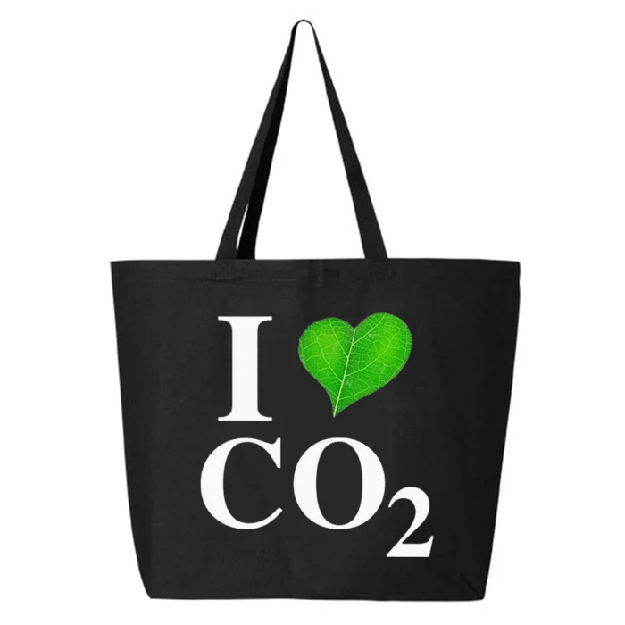 I Love Co2 Carbon Dioxide Climate Change Hoax Global Warming 25L Jumbo Tote