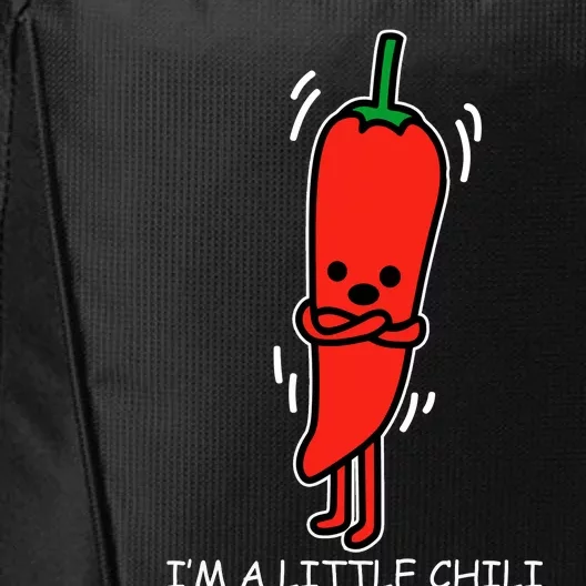 IM Little Chili Funny Saying Pepper Food Pun City Backpack