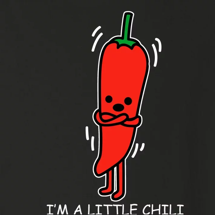 IM Little Chili Funny Saying Pepper Food Pun Toddler Long Sleeve Shirt