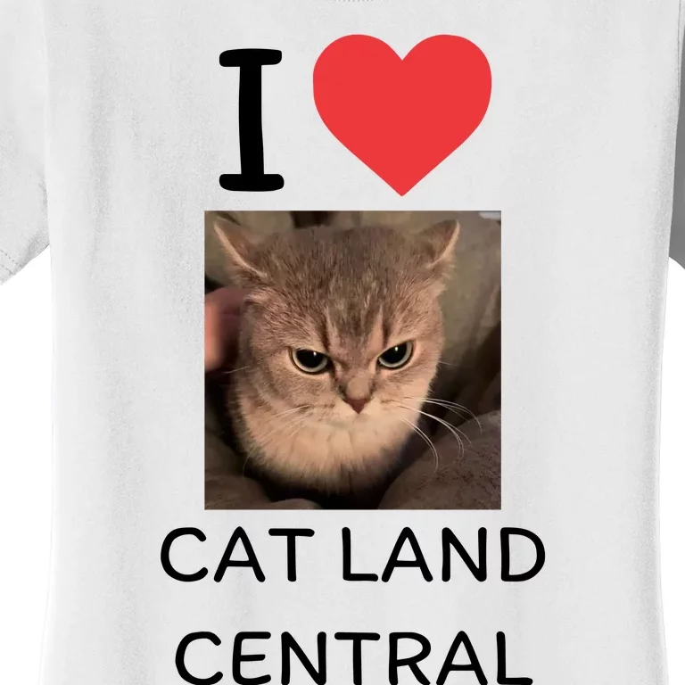 I Love Cat Land Central Women's T-Shirt