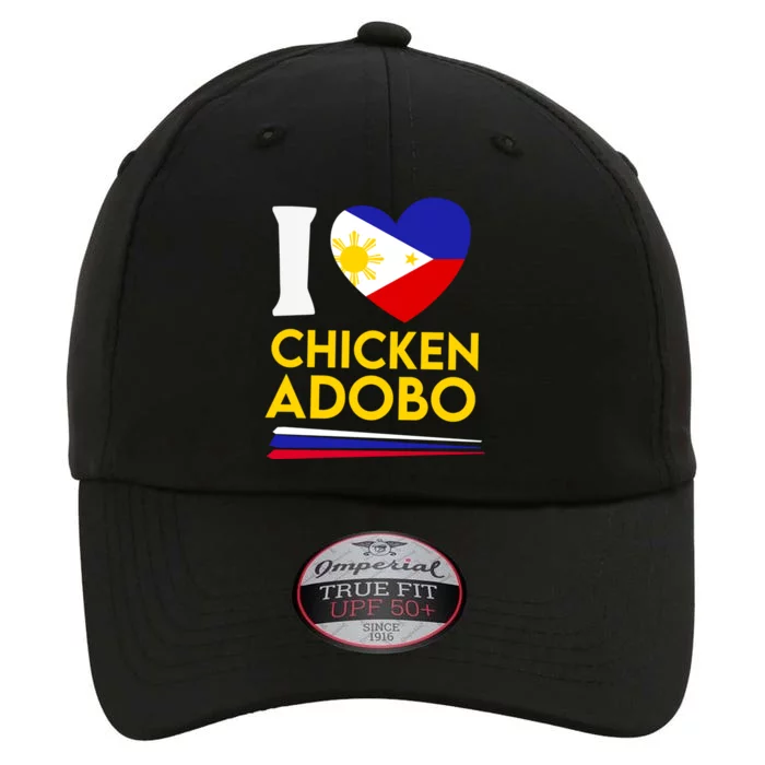 I Love Chicken Adobo Filipino Food Flag Map Pride Cute Gift The Original Performance Cap