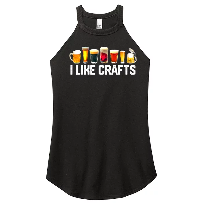 I Like Craft Beer Microbrew Hops Funny Dad M.e.n Women’s Perfect Tri Rocker Tank