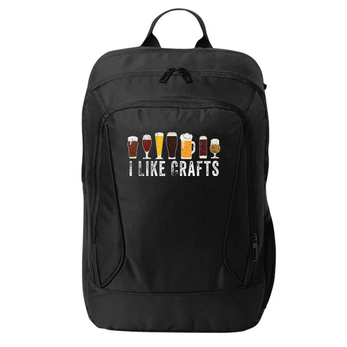 I Like Crafts Beer Brewer Home Brewing Making Drinking Dad City Backpack