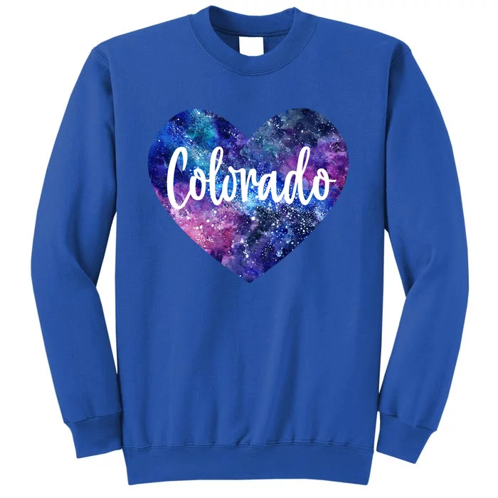 I Love Colorado Usa Funny Gift Tall Sweatshirt