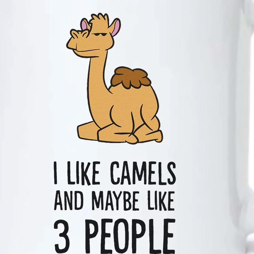 I Like Camels And Maybe Like 3 People Funny Camel Black Color Changing Mug