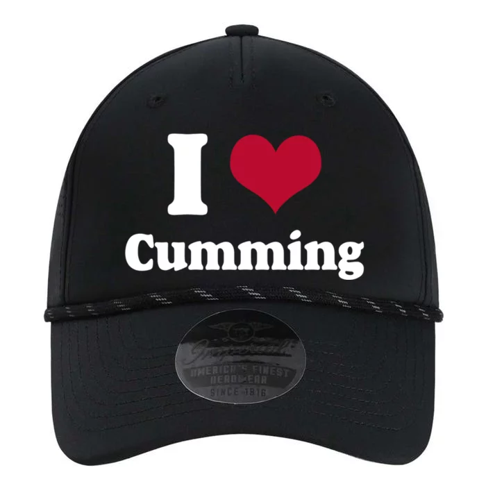 I Love Cumming Gift I Heart Cumming Gift Performance The Dyno Cap