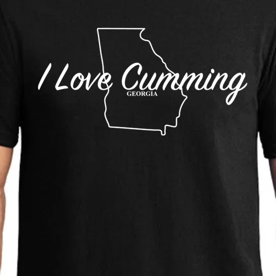 I Love Cumming Ga Gift Pajama Set