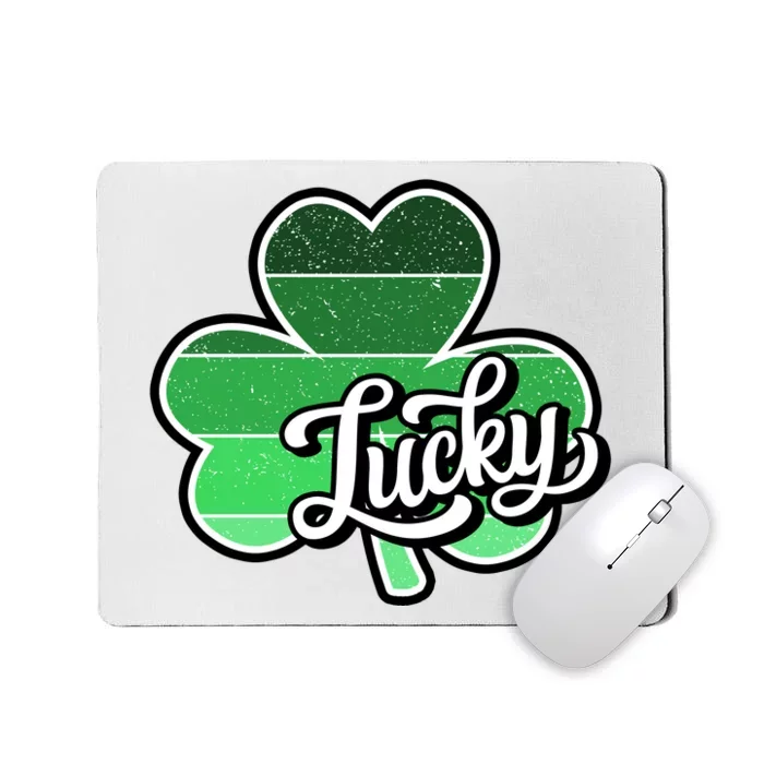 Irish Lucky Clover St Mousepad