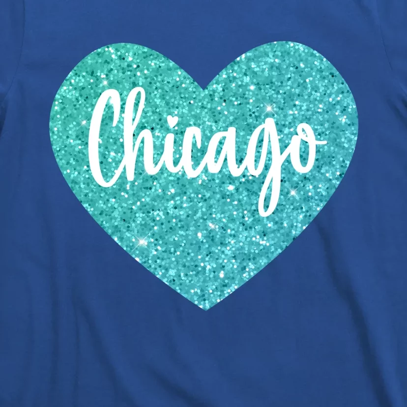 I Love Chicago Usa Heart Meaningful Gift T-Shirt