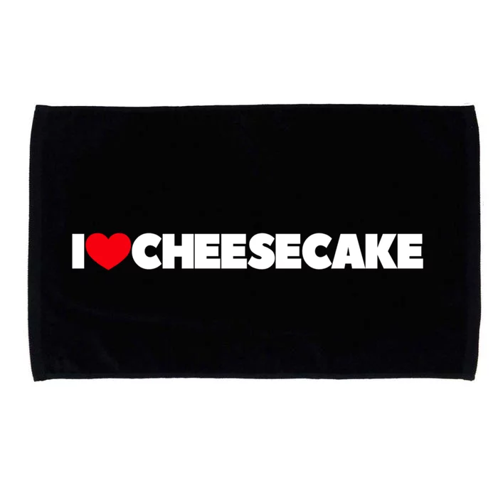 I Love Cheesecake Gift Microfiber Hand Towel