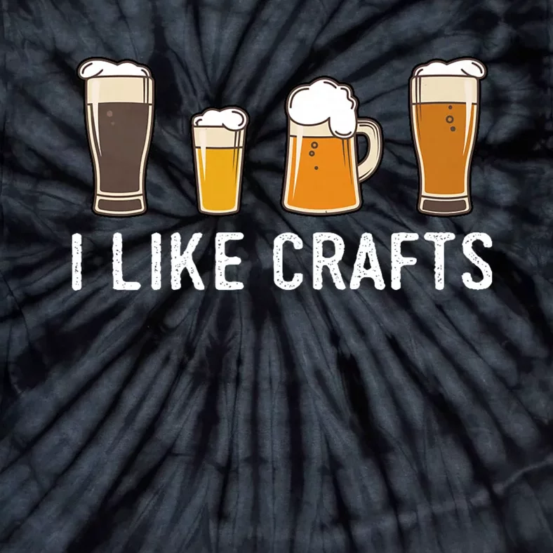 I Like Crafts Beer Tie-Dye T-Shirt