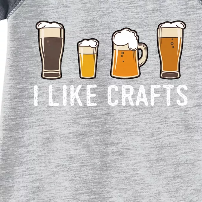 I Like Crafts Beer Infant Baby Jersey Bodysuit